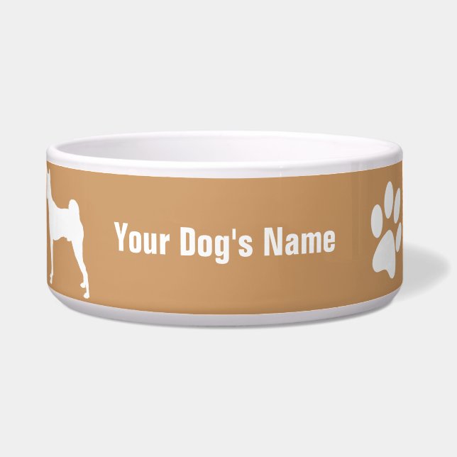 Écuelle Basenji ン  (Devant)