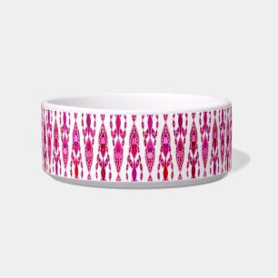 Écuelle Batik Tribal - Bourgogne et Rose Fuchsia