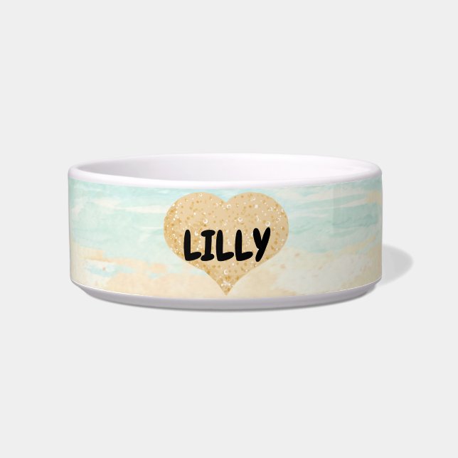 Écuelle Beach Pet Water Food Bowl (Devant)