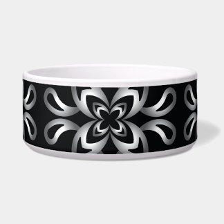 Écuelle Black and white seamless pattern on  bowl