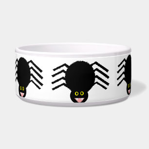 Écuelle Black Spider Dog Bowl