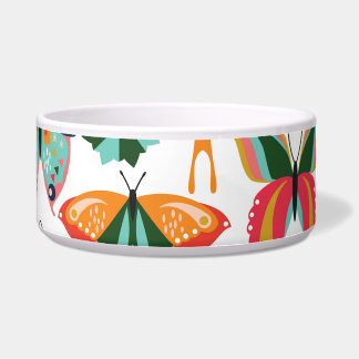 Écuelle Boho Butterflies : Motif en papier peint sans cout