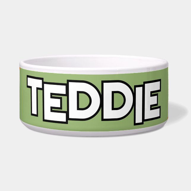 Écuelle Boho Couleurs Vert Sauge Turquoise (Devant)