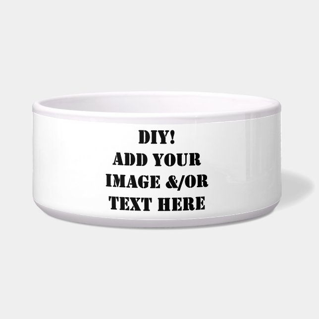 Écuelle Boire de chien de do-it-yourself et bol de (Devant)