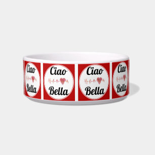 Écuelle Bol à nourriture pour animaux Ciao Bella