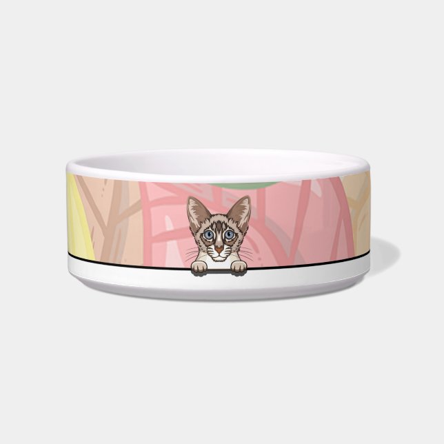 Écuelle Bol à nourriture pour chat balinais (Devant)