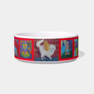 Écuelle Bol de chat coloré 2