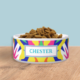 Écuelle Bol en céramique coloré moderne pour animaux de co