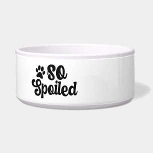 Écuelle Bol en céramique pour chien tellement gâté