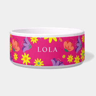 Écuelle Bol floral rose