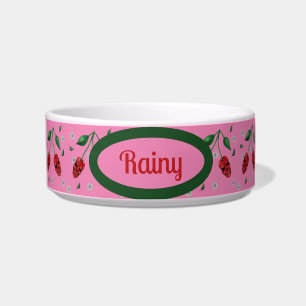 Écuelle bol personnalisé Cherry Skulls