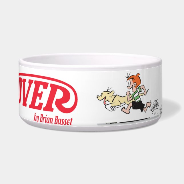 Écuelle Bol pour animaux de compagnie rouge et Rover (Droite)