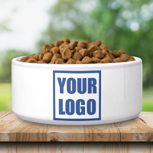 Écuelle Bol pour animaux Modèle du logo de l'entreprise
