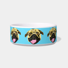 Bol pour chien avec image de chien