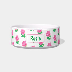 Écuelle Bol pour chien ou chat Rose rose