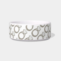 Boule de diamant Boule Mariage Bijoux Plat pour an