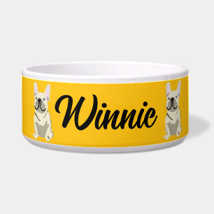 Écuelle Bouledogue Français Crème