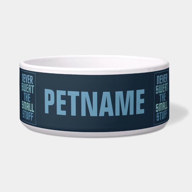 Écuelle Boules pour animaux de compagnie personnalisées (Devant)