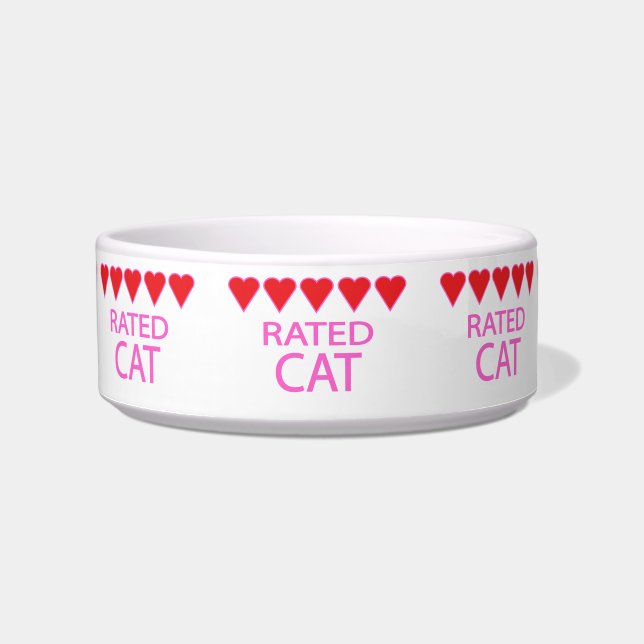 Écuelle Bowl de cinq coeurs (Devant)