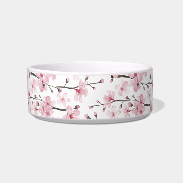 Écuelle Bowl en fleurs de cerisiers en Chine avec fleur ro (Devant)