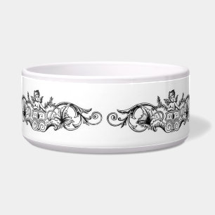 Écuelle Bowl pour animaux de compagnie de conception flora
