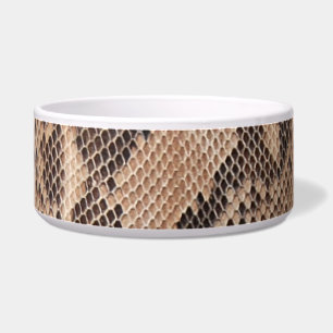 Écuelle Brown look Snakeskin