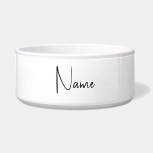 Écuelle Calligraphie séduisante Blanc Moderne Minimaliste