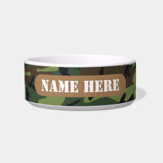 ÉCUELLE CAMO BOWL DE L'ARMÉE PERSONNALISÉE