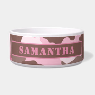 Écuelle Camouflage Motif de Camo rose