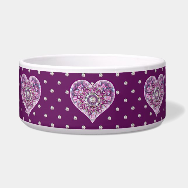 Écuelle Cardinal rouge Rosace (Devant)