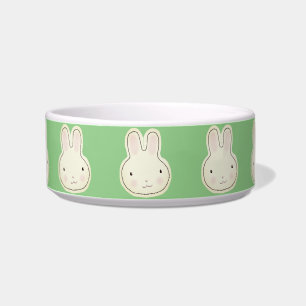 Écuelle Caricature de lapin vert mignon illustration motif