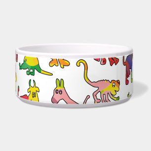 Écuelle Carreaux de Motif Animaux Abstraits