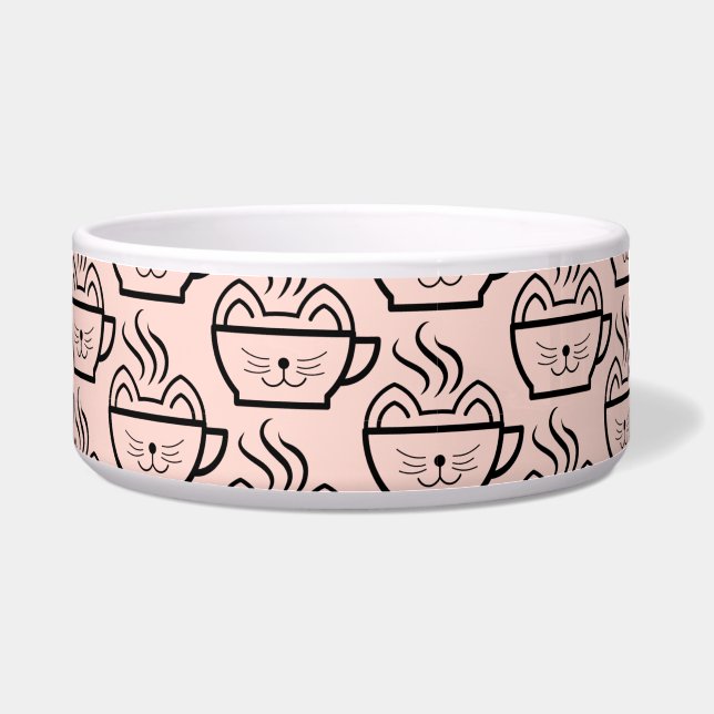 Écuelle Cat Cafe motif (Devant)
