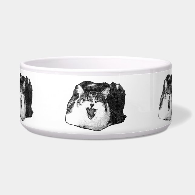 Écuelle Cat Chow, Manga Bowl (Devant)