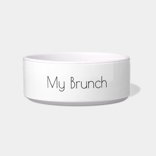 Écuelle Ceramic Pet Bowl My Brunch bol