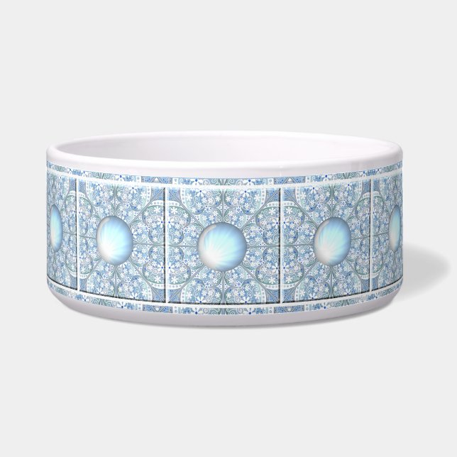 Écuelle Céramique Lace Bleu clair (Devant)