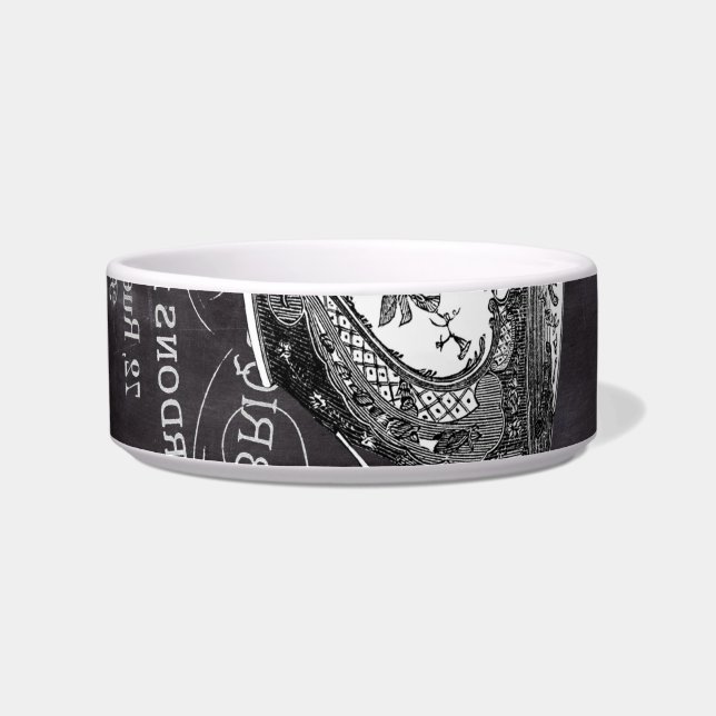 Écuelle Chalkboard Alice à Wonderland tea party teacup (Gauche)