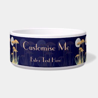 Écuelle Champignons En Animaux De Lune