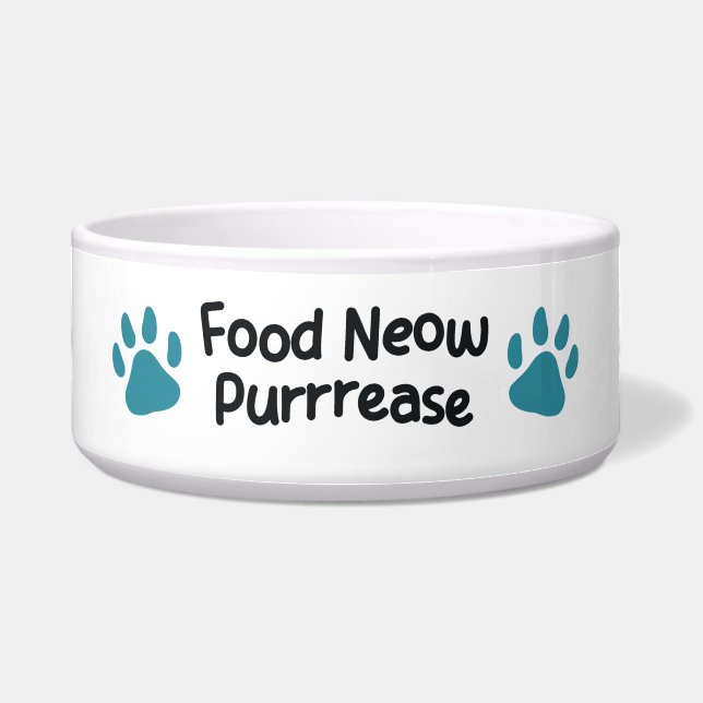 Écuelle Chat affamé (Devant)