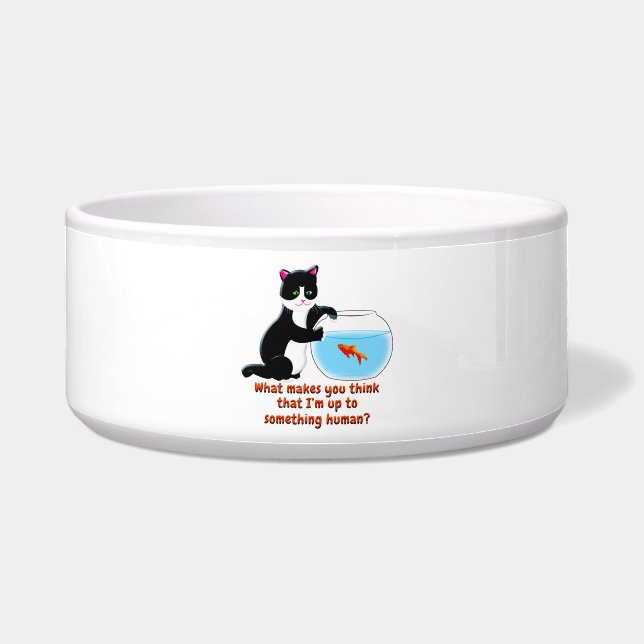 Écuelle Chat de pêche (Devant)
