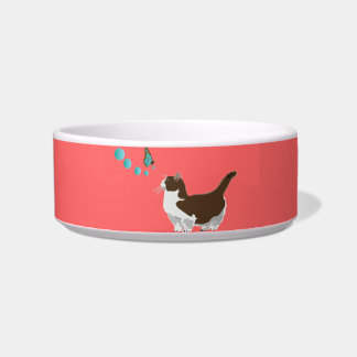 Écuelle Chat et papillon