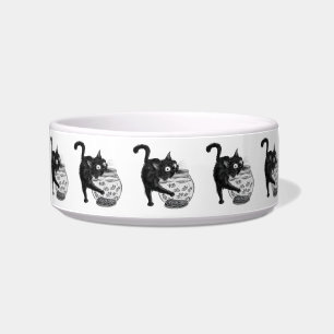 Écuelle Chat et poisson
