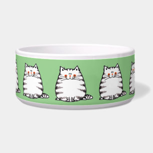 Écuelle chat gras mignon