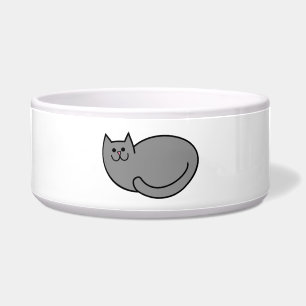 Écuelle Chat gris