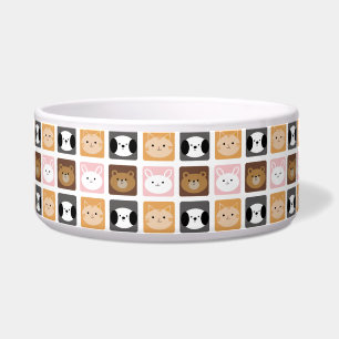 Écuelle Chat, lapin, chien et motif d'ours