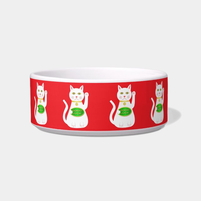 Écuelle Chat Oriental Lucky Patterned (Devant)