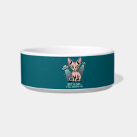 Chat Sphynx extraterrestre UFO Humour Art