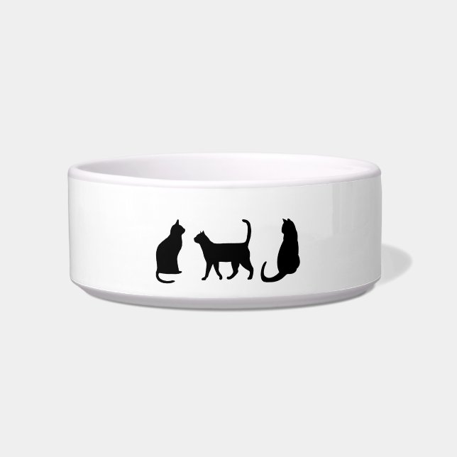Écuelle Chats noirs  (Devant)