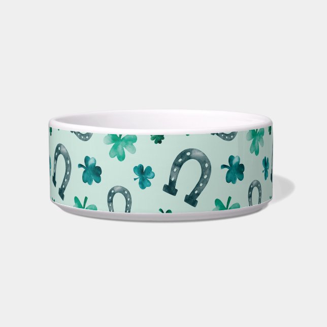 Écuelle Chaussures et Shamrocks (Devant)
