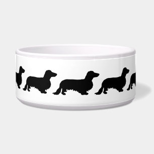 Écuelle Cheveux longs Dachshund - Silhouette 1